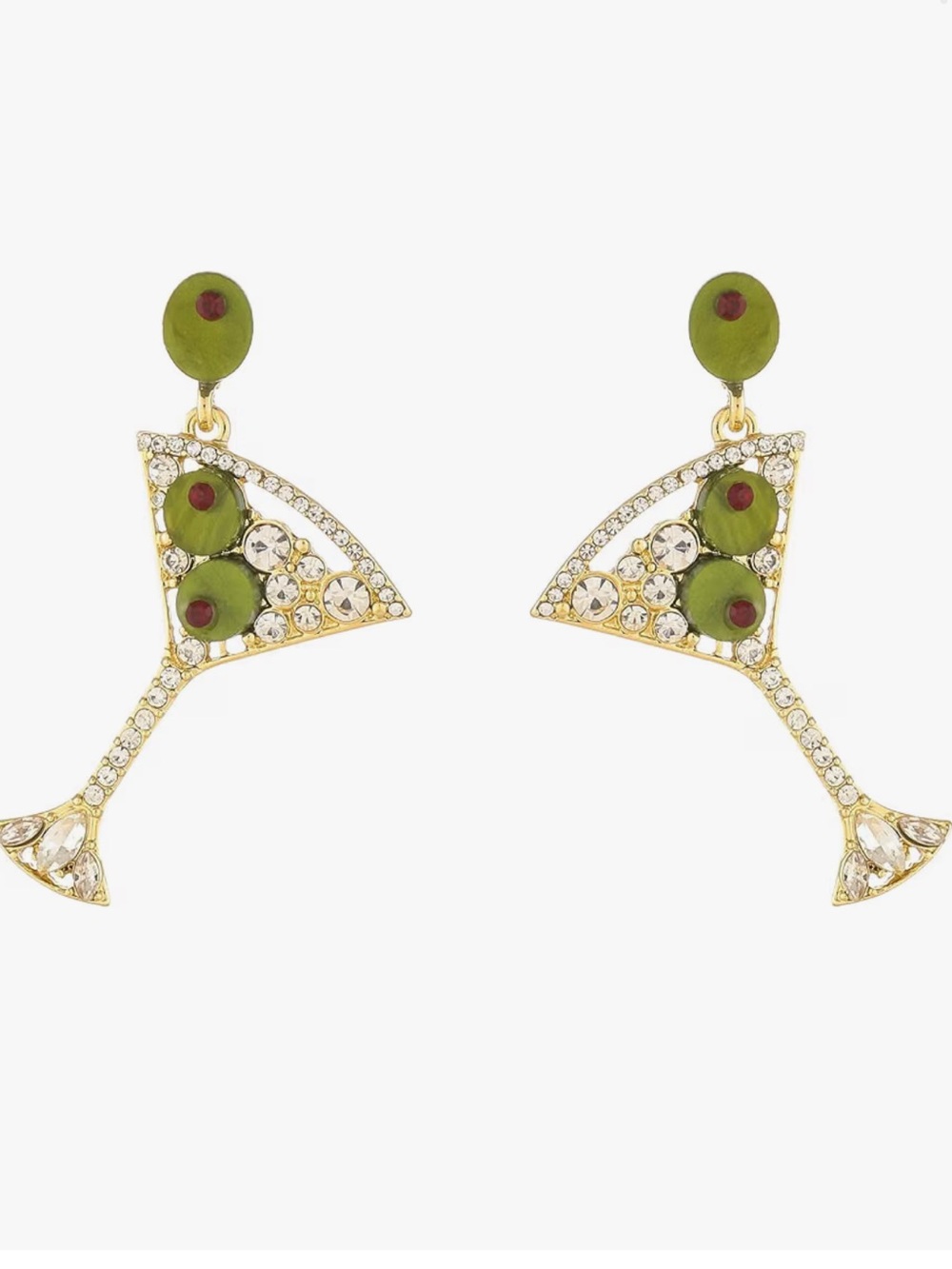NEW martini earrings